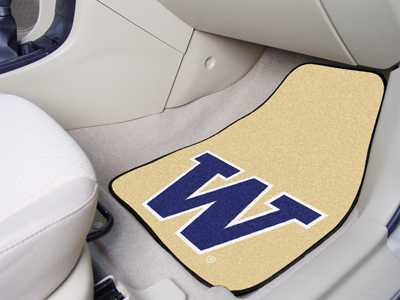 University of Washington Huskies Carpet Car Mats - Click Image to Close