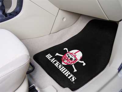 University of Nebraska Blackshirts Carpet Car Mats - Click Image to Close