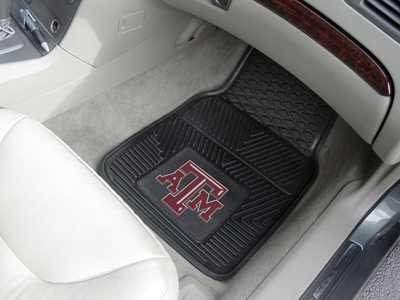 Texas A&M University Aggies Heavy Duty Vinyl Car Mats - Click Image to Close