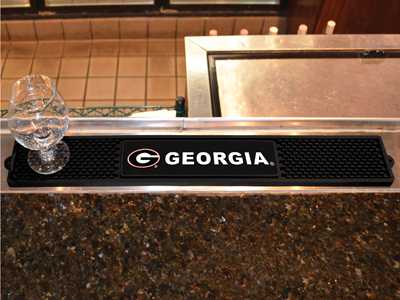 University of Georgia Bulldogs Drink/Bar Mat - Click Image to Close