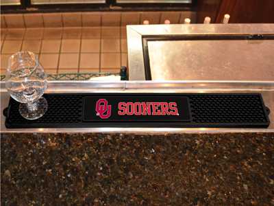University of Oklahoma Sooners Drink/Bar Mat - Click Image to Close