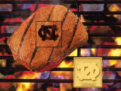 University of North Carolina Tar Heels Food Branding Iron - Click Image to Close
