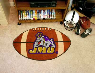 James Madison University Dukes Football Rug - Click Image to Close