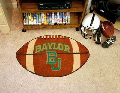 Baylor University Bears Football Rug - Click Image to Close