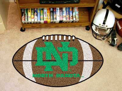 University of North Dakota Football Rug - Click Image to Close