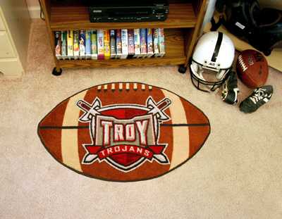 Troy University Trojans Football Rug - Click Image to Close