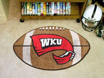 Western Kentucky University Hilltoppers Football Rug - Click Image to Close