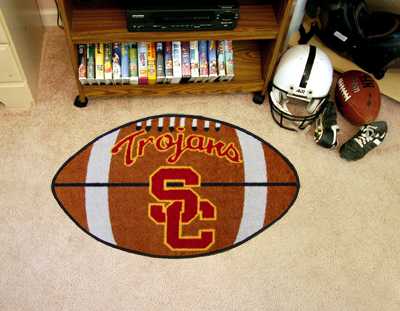 University of Southern California - USC Trojans Football Rug - Click Image to Close