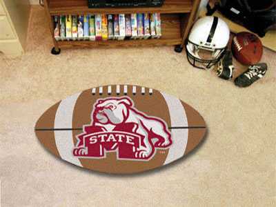 Mississippi State University Bulldogs Football Rug - Click Image to Close