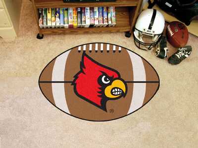 University of Louisville Cardinals Football Rug - Click Image to Close