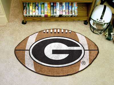 University of Georgia Bulldogs Football Rug - G Logo - Click Image to Close
