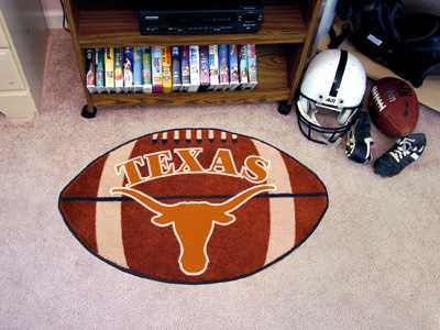 University of Texas Longhorns Football Rug - Click Image to Close