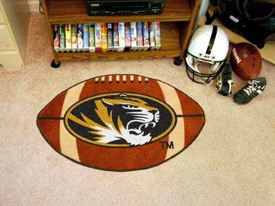 University of Missouri Tigers Football Rug - Click Image to Close