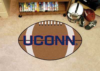 University of Connecticut Huskies Football Rug - Click Image to Close