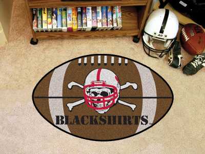 University of Nebraska Blackshirts Football Rug - Click Image to Close