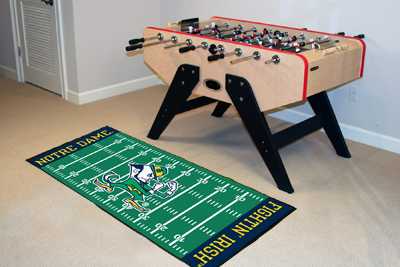 University of Notre Dame Fighting Irish Football Field Runner - Click Image to Close