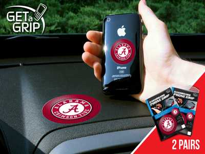 University of Alabama Crimson Tide Cell Phone Grips - 2 Pack - Click Image to Close