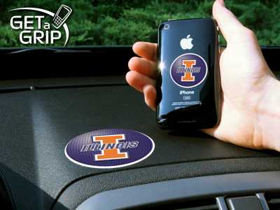 University of Illinois Fighting Illini Cell Phone Gripper - Click Image to Close