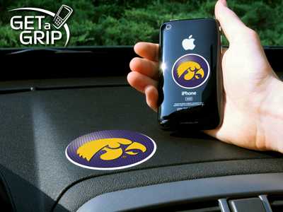 University of Iowa Hawkeyes Cell Phone Gripper - Click Image to Close