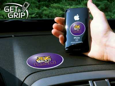 Louisiana State University Tigers Cell Phone Gripper - Click Image to Close