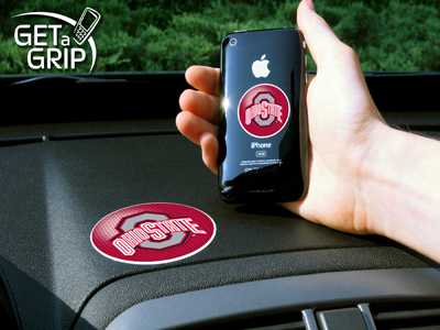 Ohio State University Buckeyes Cell Phone Gripper - Click Image to Close