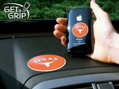 University of Texas Longhorns Cell Phone Gripper - Click Image to Close