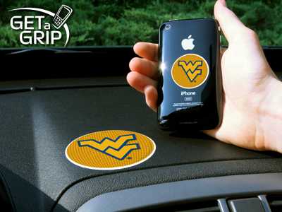 West Virginia University Mountaineers Cell Phone Gripper - Click Image to Close