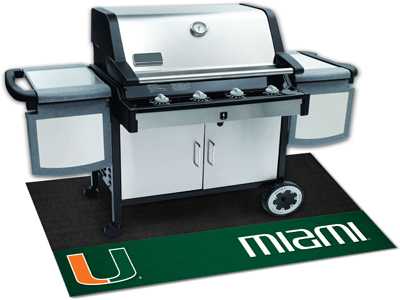 University of Miami Hurricanes Grill Mat - Click Image to Close