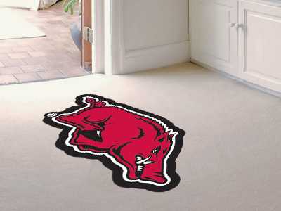 University of Arkansas Razorbacks Mascot Mat - Click Image to Close