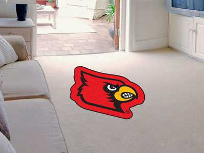 University of Louisville Mascot Mat - Louie the Cardinal - Click Image to Close