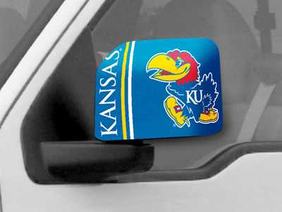 University of Kansas Jayhawks Large Mirror Covers - Click Image to Close