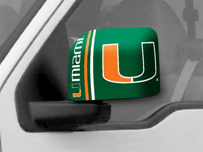 University of Miami Hurricanes Large Mirror Covers - Click Image to Close