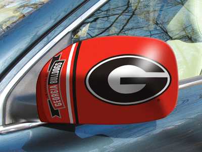 University of Georgia Bulldogs Small Mirror Covers - Click Image to Close