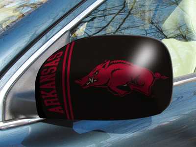 University of Arkansas Razorbacks Small Mirror Covers - Click Image to Close