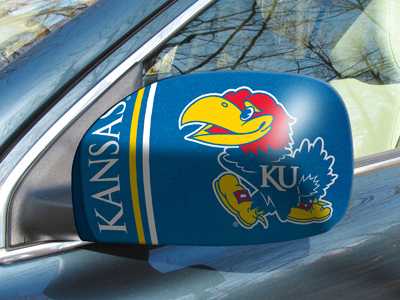 University of Kansas Jayhawks Small Mirror Covers - Click Image to Close