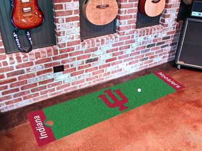 Indiana University Hoosiers Putting Green Mat - Click Image to Close