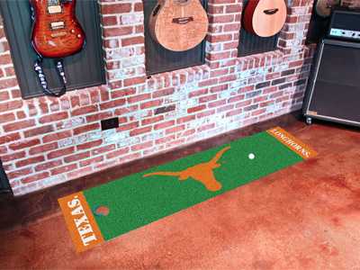 University of Texas Longhorns Putting Green Mat - Click Image to Close