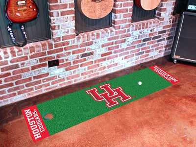 University of Houston Cougars Putting Green Mat - Click Image to Close