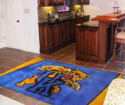 University of Kentucky Wildcats 4x6 Rug - Click Image to Close