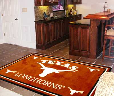 University of Texas Longhorns 4x6 Rug - Click Image to Close