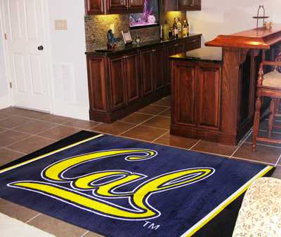 UC Berkeley Golden Bears 5x8 Rug - Click Image to Close