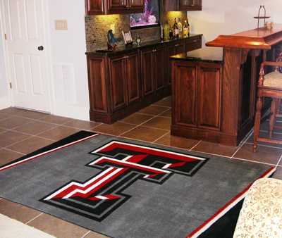 Texas Tech University Red Raiders 5x8 Rug - Click Image to Close