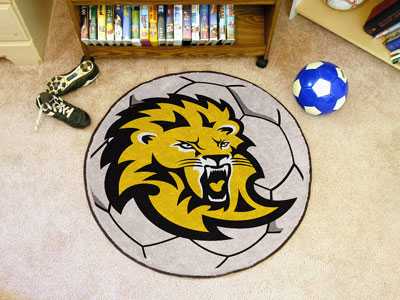Southeastern Louisiana University Lions Soccer Ball Rug - Click Image to Close