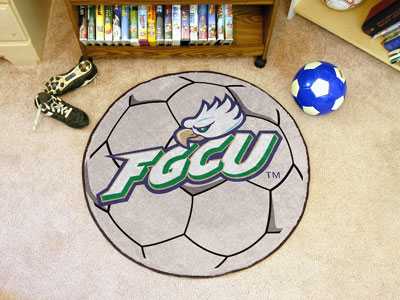 Florida Gulf Coast University Eagles Soccer Ball Rug - Click Image to Close