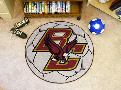 Boston College Eagles Soccer Ball Rug - Click Image to Close