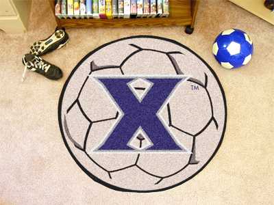 Xavier University Musketeers Soccer Ball Rug - Click Image to Close