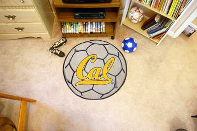 UC Berkeley Golden Bears Soccer Ball Rug - Click Image to Close