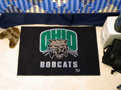Ohio University Bobcats Starter Rug - Click Image to Close