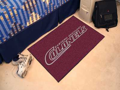 Eastern Kentucky University Colonels Starter Rug - Click Image to Close