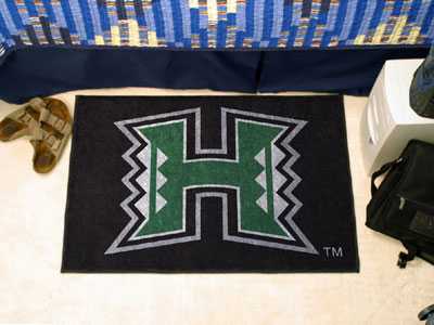 University of Hawaii Warriors Starter Rug - Click Image to Close